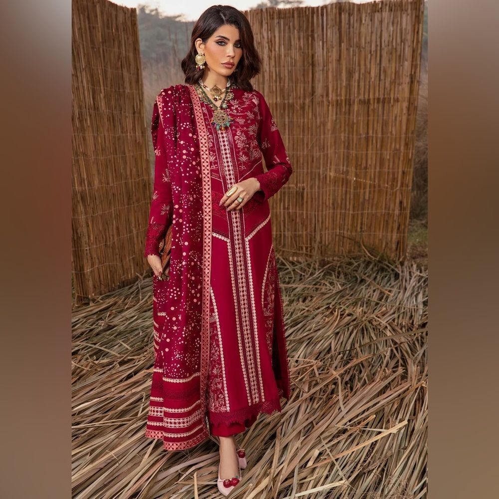 SAIRA SHAKIRA RUBY PAKISTANI DESIGNER DRESS LUXURY PRET 3 PIECE